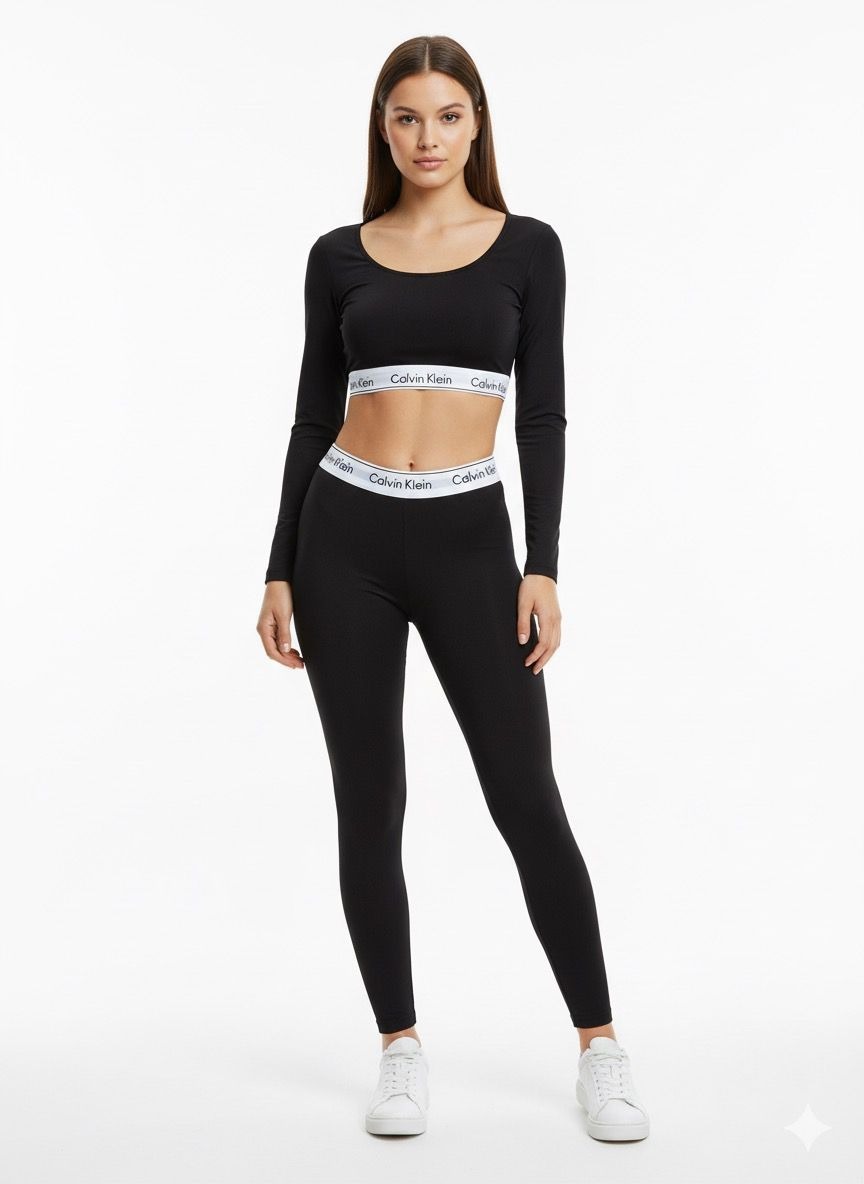✨🖤  Conjunto Estilo Calvin Klein Blanco 🖤✨