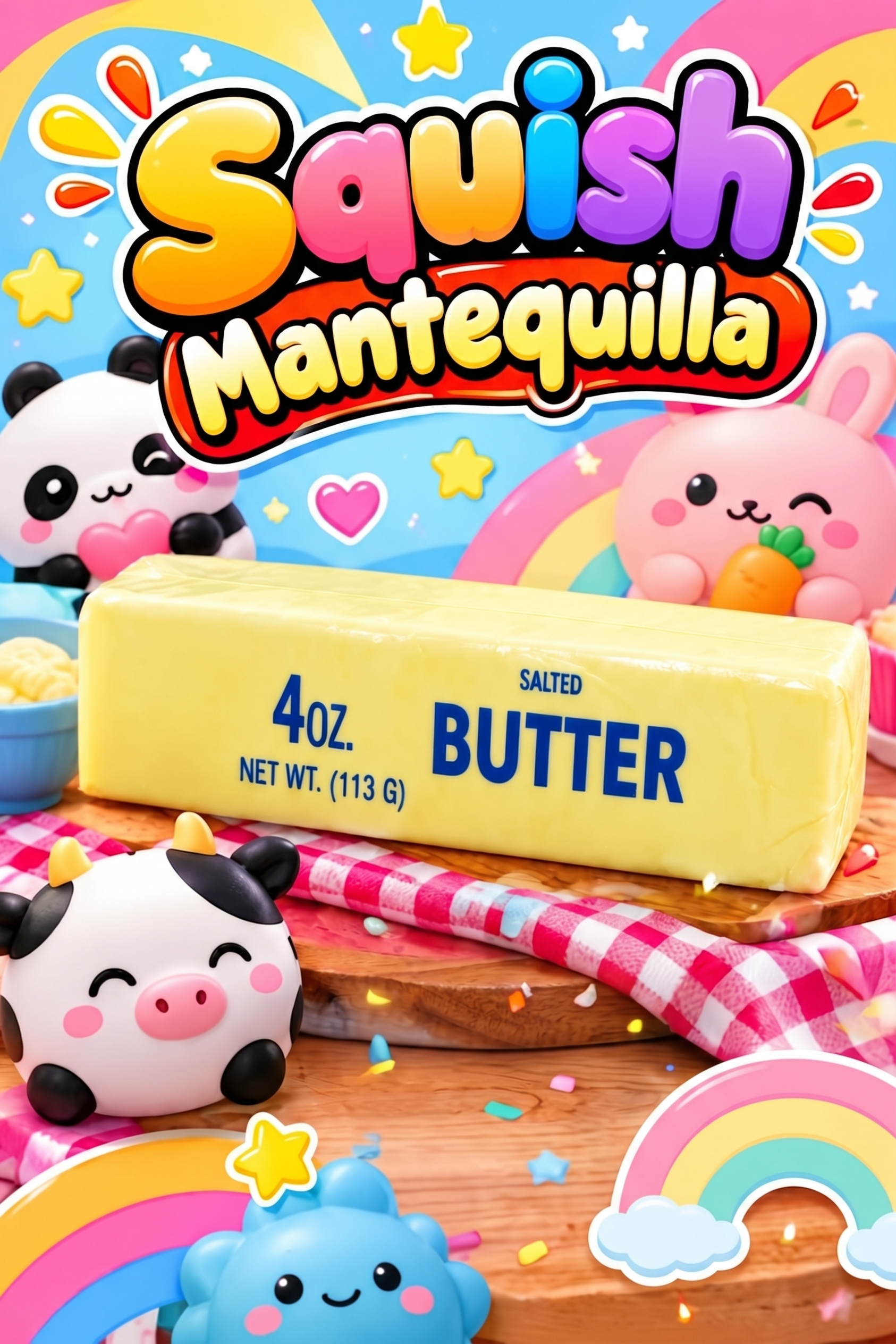 🧈✨ SQUISH MANTEQUILLA DESESTRESANTE ✨🧈